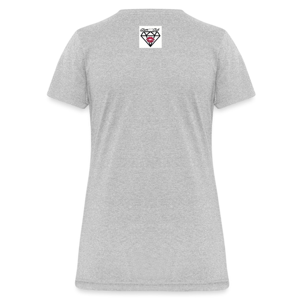 Glam Fit Club, Not Designer Tee - heather gray