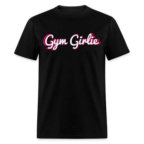 Gym Girlie Tee - black