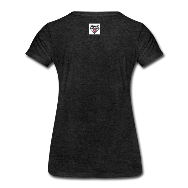 Glam Fit Short Sleeve Basic - charcoal gray