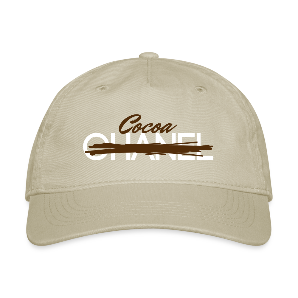 Cocoa, No Chanel Baseball Cap - khaki